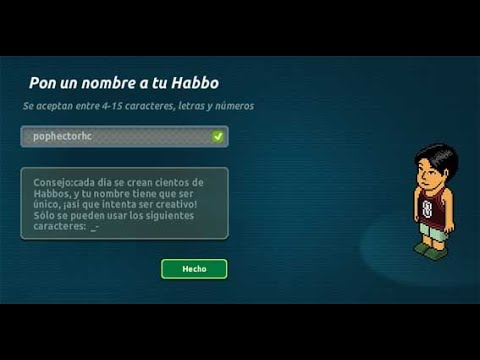 ¿Cómo cambiar el nombre del avatar de Habbo?